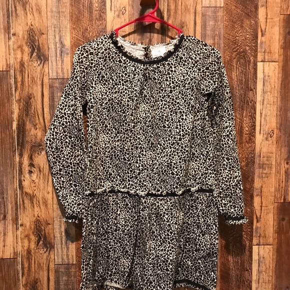 Hanna Andersson Leopard Print Girl’s Dress - Picture 1 of 3